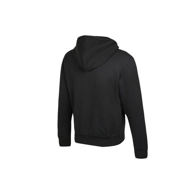 Jordan Logo Fleece-Lined Printed Loose Hoodie Men Hoodie Black DC9605-010