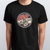 Cafe Racer Old School Round Style Motorcycle Printed T Shirt All Sizes