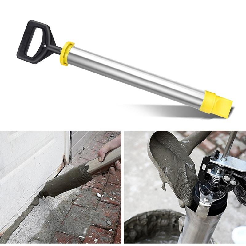 Practical Sturdy Stainless Steel Hand Caulking Tool Set with Multiple Nozzles Accessory for Efficient Grout Application