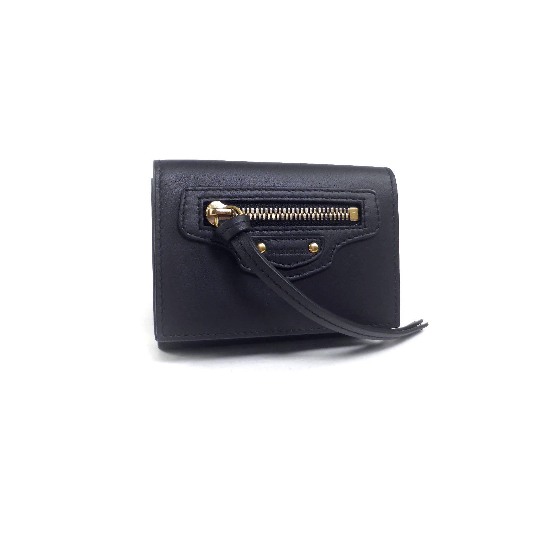 

Trifold Wallet Neo Classic Mini Wallet Compact 640107 Black x GO Hardware [Balenciaga] Women s [Item]
