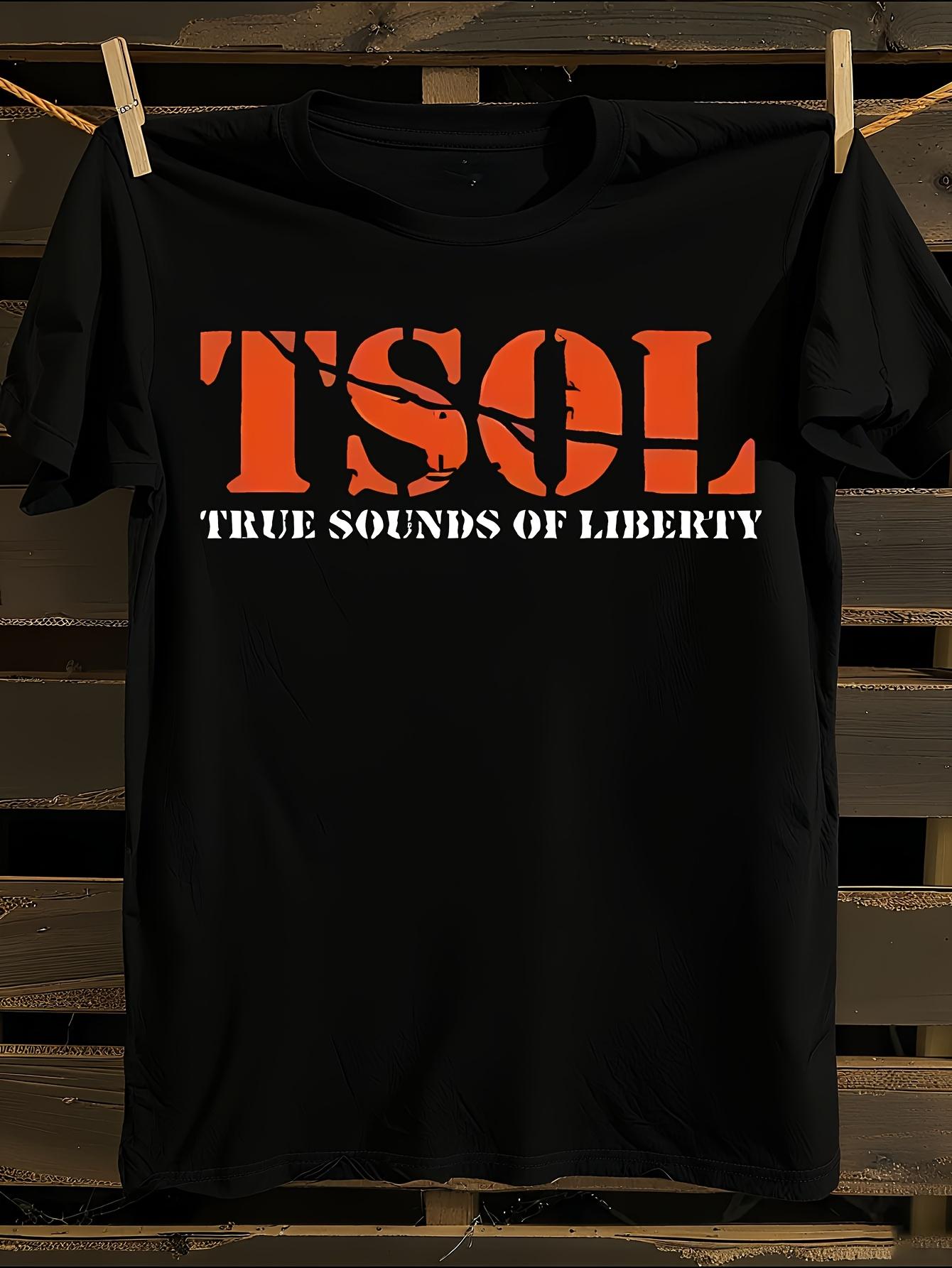 Tsol Punk Rock Band Black T-shirt M