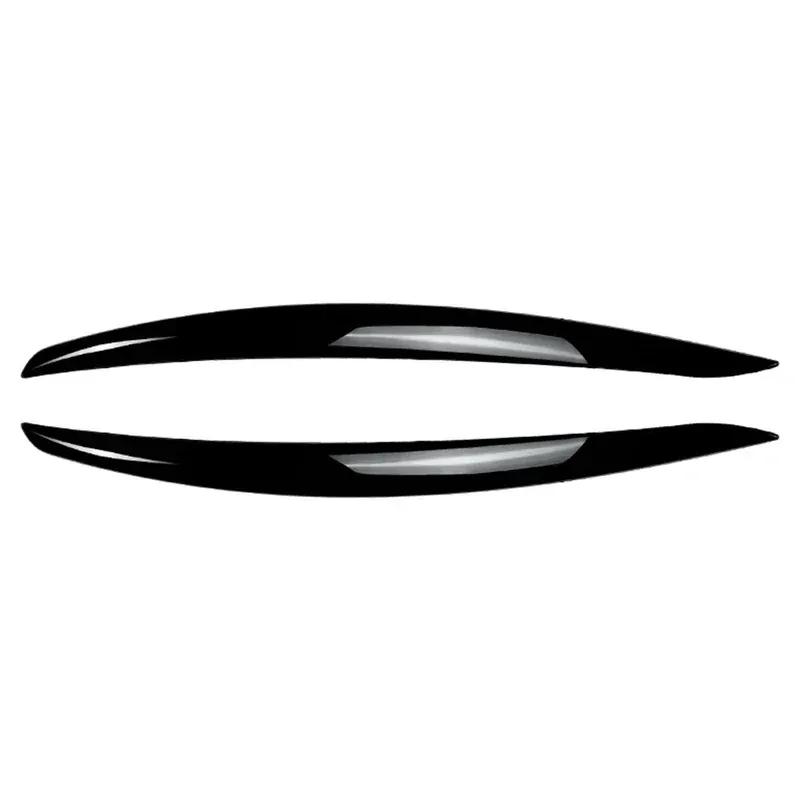 Car Headlight Headlamp Eyelids Eyebrow Cover Decoration Trim for BMW E92 E93 3 Series 2 Door Couple M3 2005-2013