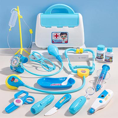 Little Doctor Toys Play Stethoscope Children Injections Play House Girl Medical Box Nurse Tools
