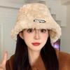 Hat Scarf Integrated Hat Women's Autumn and Winter Hooded Scarf Adult Cycling Warm Fleece Ear Protectors Thickened Windproof Cap