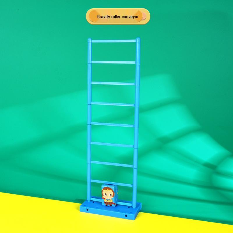 Gravity Roller Stair DIY Science Experiment Kit for Primary Students