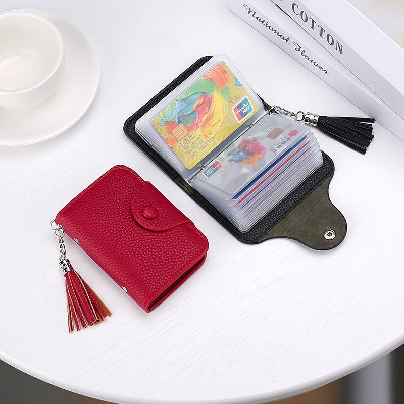 Card Bag for Women, Small and Exquisite Storage, Card Bag, Multi-card Card Holder, Driver's License, Large-capacity Bank Card Cover, ID Bag.