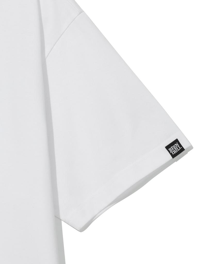 BEENTRILL Star Hashtag T-Shirt (White)