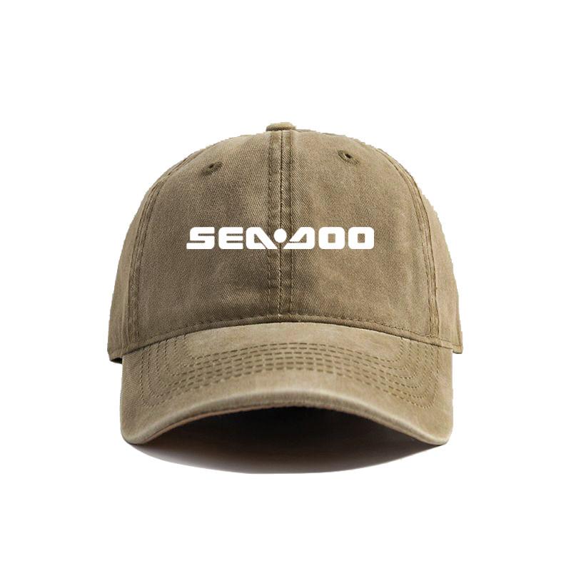 Sea Doo Unisex Cap Distressed Hats Seadoo Baseball Caps Unisex Retro Outdoor Summer Adjustable Hats MZ-139