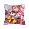 Hot Girl Kawaii Sakura Miko Pillow Case Comfy Pillow Cover For Couch Sofa Bedroom Kawaii Pillowcases