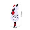 3D Motion for Cat Wall Clock Acrylic Easy to Read for Indoor Hotel Home Cafe Dec