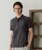 Santamillanopollokeulleob Smpc Short Sleeve Pique Polo Shirt Charcoal