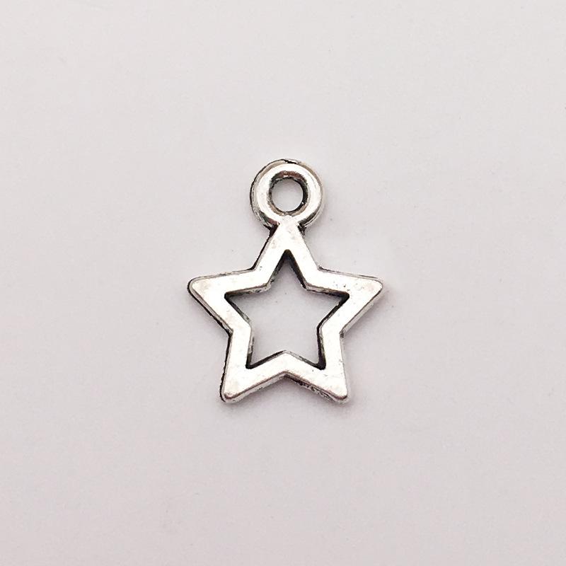 

DIY ювелирные аксессуары: Полые подвески в виде звезд, луны, солнца и метеора из сплава для серег, браслетов и ожерелий.