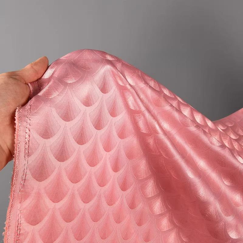 100x150cm Weaving Brocade Fabric Jacquard Satin Cheongsam Vintage Designer Wholesale Cloth Diy Apaprel Sewing Fabric Material