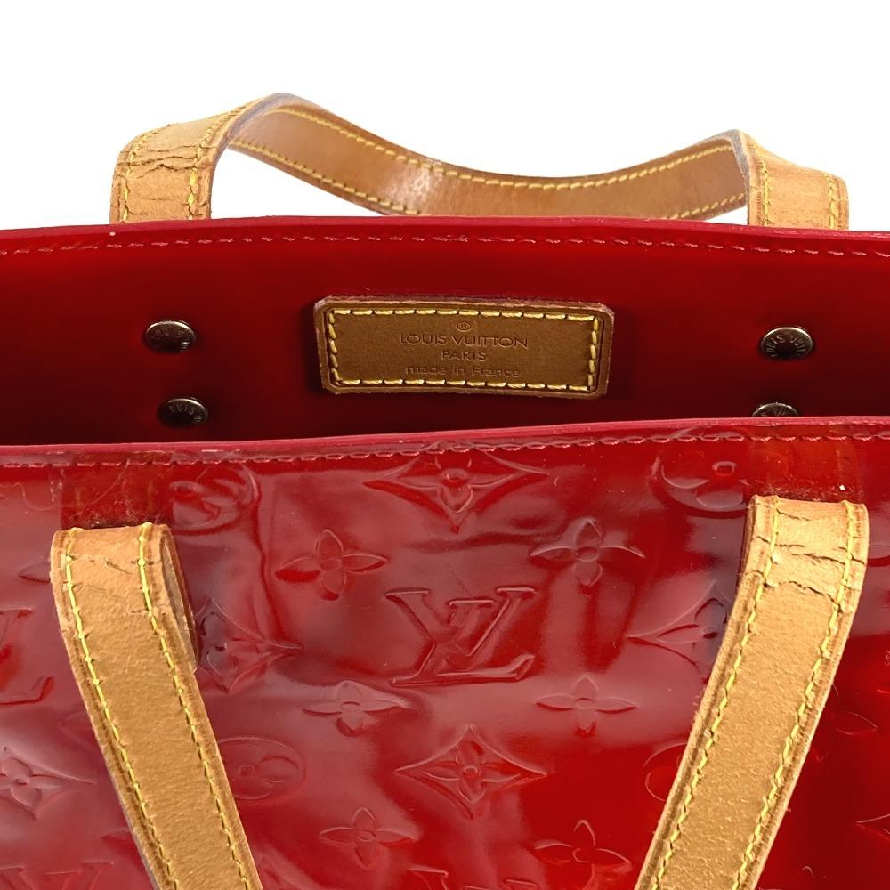 Louis Vuitton M91086  MonogramVernis Lead MM Vertical Tote Bag Shoulder Bag