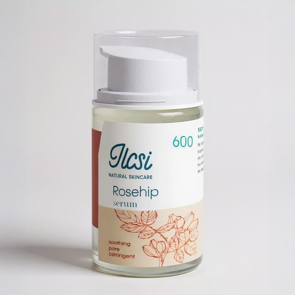 

ILCSI Rosy Serum with Vitamin Pore for Dry and Sensitive Skin All-in-One Serum, 30ml, C, Stimulation, чёрный