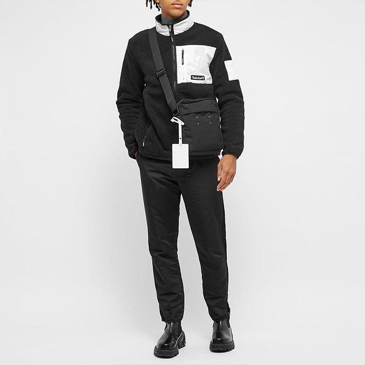 Timberland X Mastermind World Color Block Pocket Fleece Lined Logo Jacket Men Jacket Black A28ZA-N92