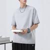 Men Crew Neck Raglan Short Sleeve T Shirt Washed Vintage Loose Fit Casual Daily Tops