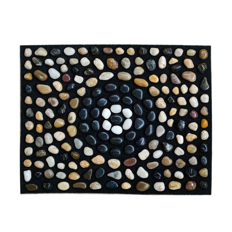 Yuhua Stone Acupressure Foot Massage Mat with Timer for Home Use