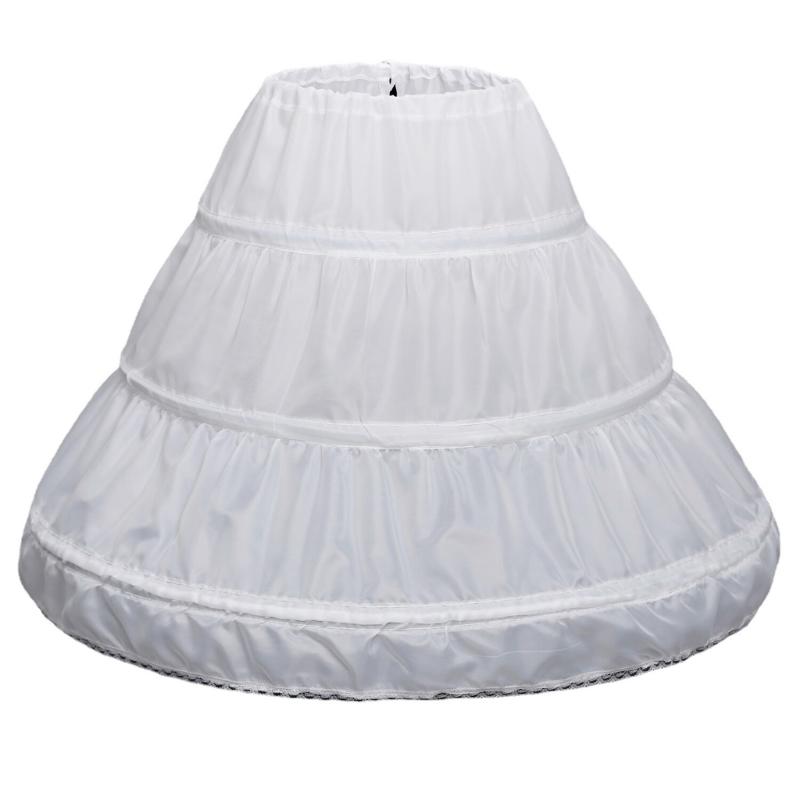 Breathable Petticoat for Kids Girl Comfortable and Adjustable Crinoline Skirt for Children Formal Occasion Costume Props