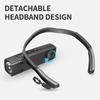 Outdoor Ear Clip Headlamp Induction Switch Headlight Led Head Weight Waterproof Flashlight Light for Camping Fishing Hiking