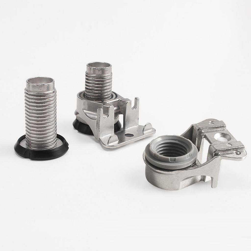 4Pieces Furniture Leg Pad Adjustable Table Leg Outdoor Table Black Furniture Legs Heavy Duty Leveling Feet Fixture Chair