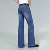Men's Big Flared Jeans Boot Cut Leg Flared Male Designer Classic Denim Jeans