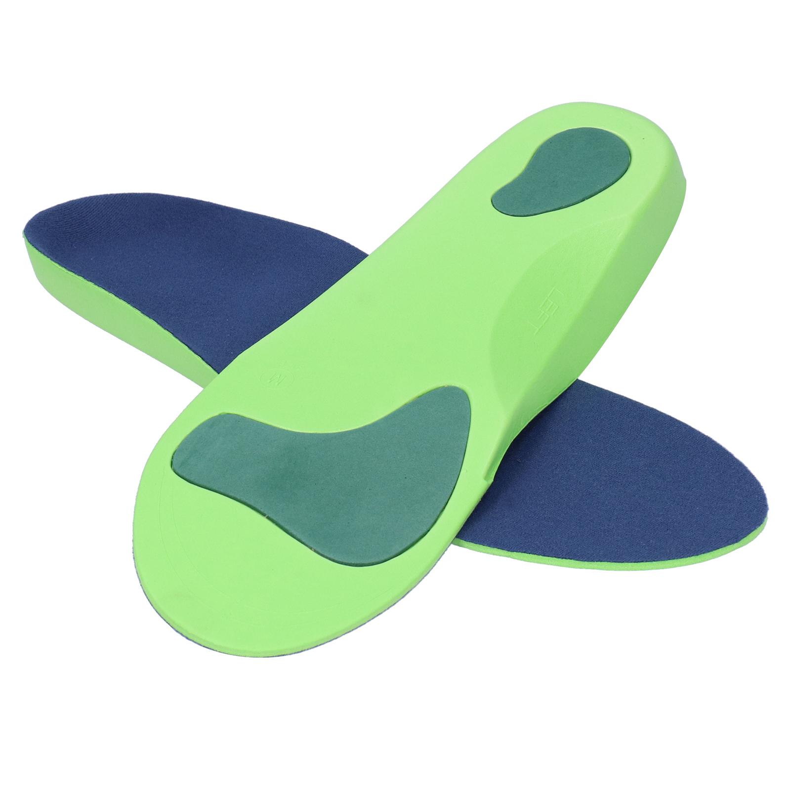 2 шт. Унисекс Ортопедическая стелька с поддержкой свода стопы Коррекция стопы Массаж Облегчение боли в пятке Ортопедическая стелька для стопы