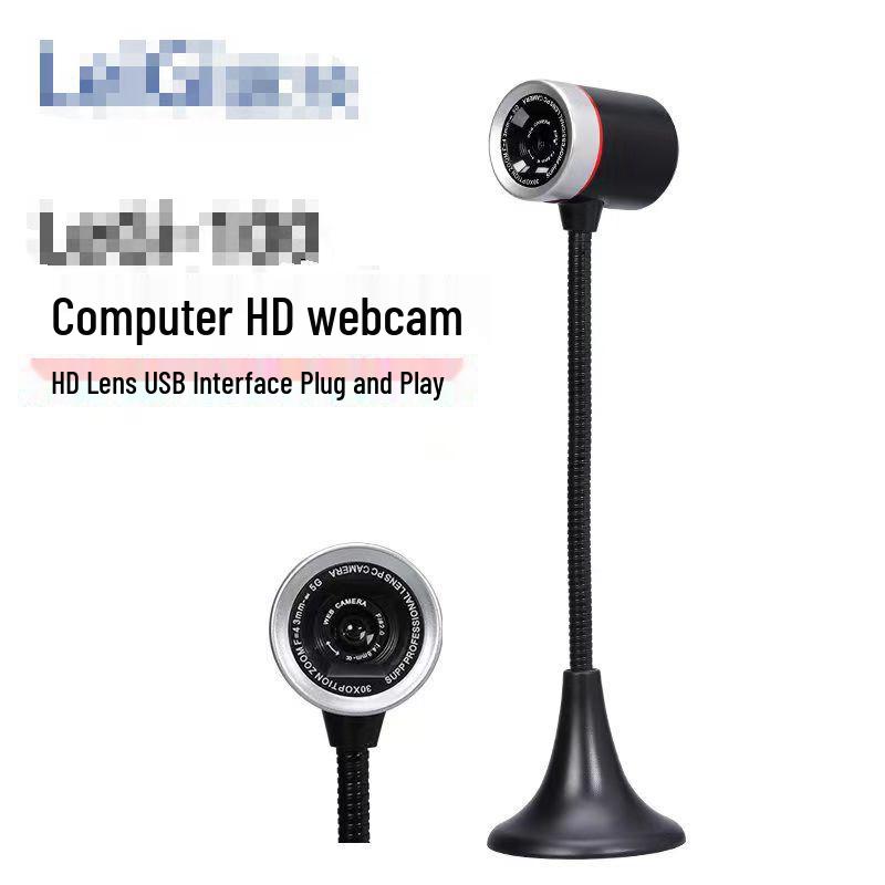HD 1080p Driver-Free Webcam for Online Classes & Video Conferencing