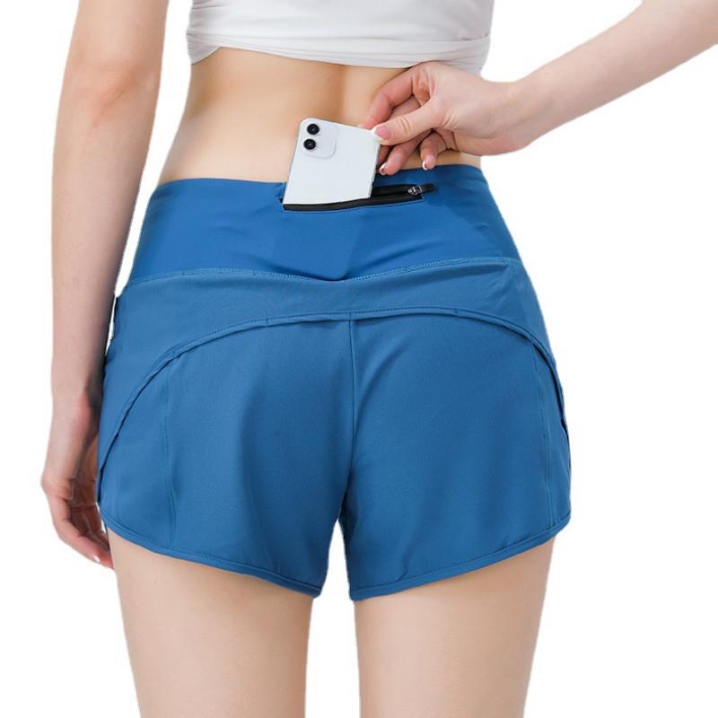 Women's Sports Shorts Running Quick-drying Fitness Yoga Shorts Marathon Training Anti-exposure Pants
