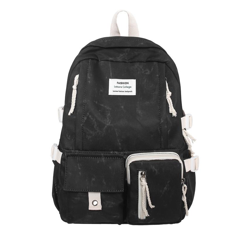 New schoolbag cute girl campus backpack small fresh large capacity junior high school backpack