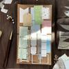Paper Time Series Vintage Texture Label Stamp Landscape Material Paper Creative DIY Junk Journal Collage Stationery