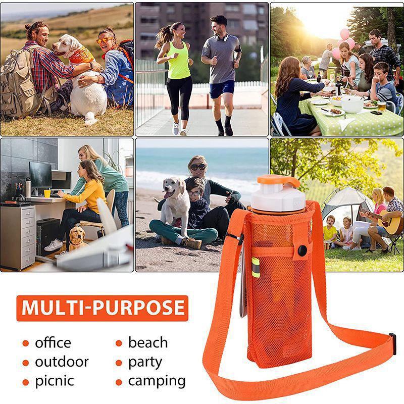 Outdoor Single Shoulder Water Cup Holder Portable Insulated Universal Children's Umbrella Storage Bag Hydration Pack Bag