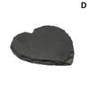 Table Coaster Japanese Style Reusable Slate Stone Drink Coaster Decorative Kitchen Tea Cup Mug Heat Resistant Rock Coaster