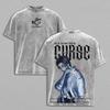 Okkotsu Yuta Jujutsu Kaisen T-Shirt Harajuku Gewaschenes Oversize T-Shirt Herren Damen Kleidung Sommer Kurzarm Baumwoll-T-Shirts Tops