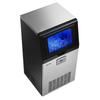 Commercial Ice Maker Machine, 45 Kg/24h with 14 Kg Storage Capacity, Built-in/Freestanding/Under Counter, Stainless Steel Ice Maker with LED Display &