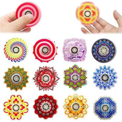 10PCS Small Fidget Spinners Bulk Variety Birthday Giveaways for Kids Fun Party Favors Gifts Anxiety ADHD Stress Relief Toys