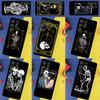 Death Tarot Phone Case For Samsung Galaxy S24 Ultra S9 S10 S20 FE S21 S22 S23 Plus S25 Ultra Back Cover