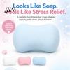 Soft Squeeze Ball Stress Relief Crunchy Soap Toy, Bead-Filled Fidget Non Relaxation Toy Rebound Shapeable Shaped Sensory Gift for Adults Kids