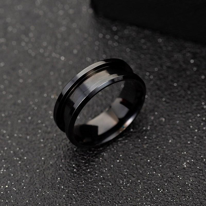 men's  316L stainless steel  Rings simple ladies jewelr For Connectors For Diy  Finding Making Accessories Wholesale