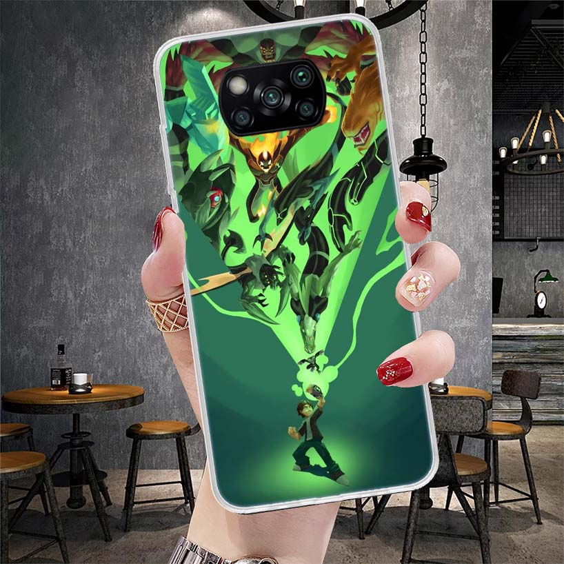 Ben Cartoon 10 Soft Phone Case For Xiaomi Redmi 15C 15 13C 13 Poco X5 X6 X7 F7 Ultra M7 12C 12 10 10C 9C 9A 9T 9 Fundas Poco X3