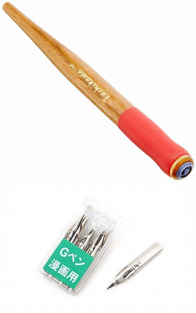 Tachikawa Comic Pen Nib Holder Model 36 Pink Grip