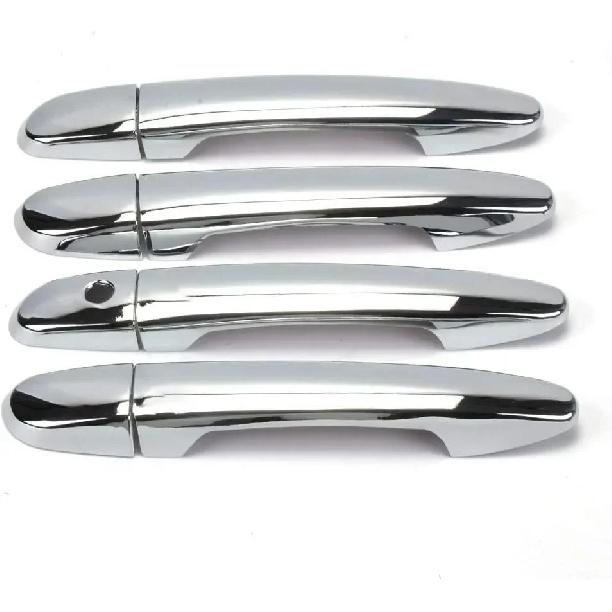 LHD For Mazda 2 3 6 CX3 CX5 2014 2015 2016 2017 2018  Car Smart Keyless Door Handle Cover Trim Carbon Fiber Accessories