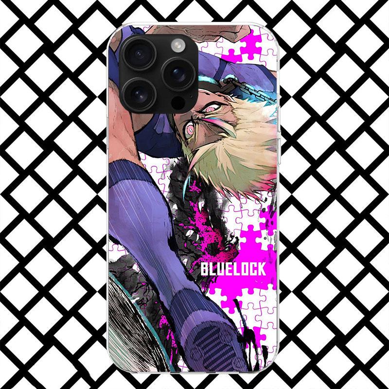 

Blue Lock Shidou Ryusei Phone Case for iPhone 17 Air 16 16E 15 14 Plus 13 Mini 12 11 Pro Max 7 8 + SE 2020 Soft Cover Fundas 17 iPhone 13