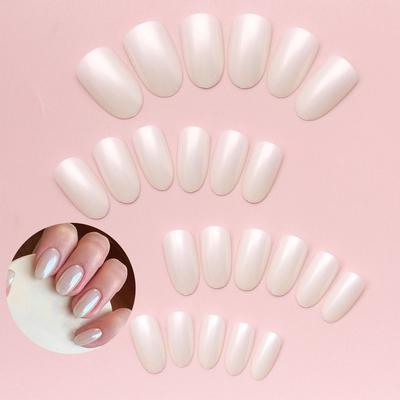 French Fake Nails Long Nail Tips Fashion False Nails  for DIY