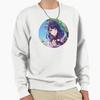Unisex Cotton Sweater Pullover Hoodie Printed Sweater Shogun Raiden Pullover Sweatshirt Casual Long Sleeve Sweatshirt