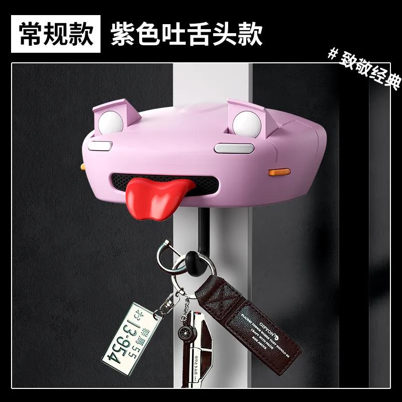 Initial D AE86car Headlight Key Hanger Creative Storage Rack Hook Ae86 Keys Holder Wallhome Decormodern Cool Funny Decoration