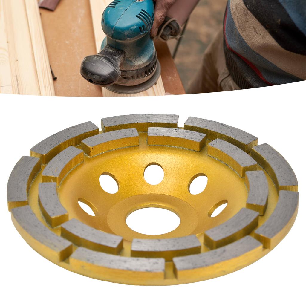 Cup Grinding Wheel Double Row Concrete Grinding Wheels for Stone Marble