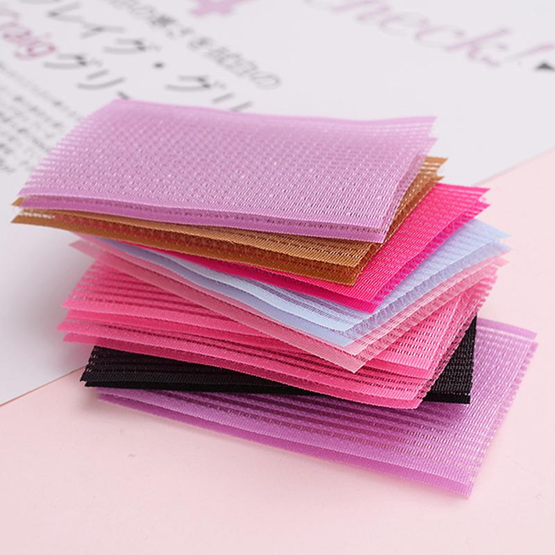 10 Stück Stirnfransen-Klebestreifen Stabilisator Make-up Aufkleber Pad Patch Pastell Clip Pony Magic Tape Fransen Mädchen Geschenke