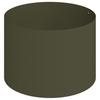 Garden Planter Olive Green 90 X 90 X 20 Cm