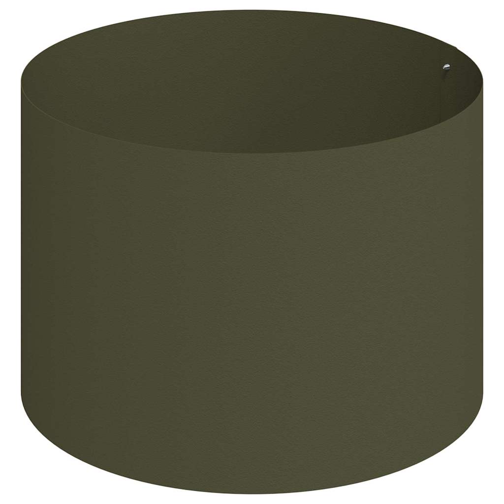 Garden Planter Olive Green 90 X 90 X 20 Cm